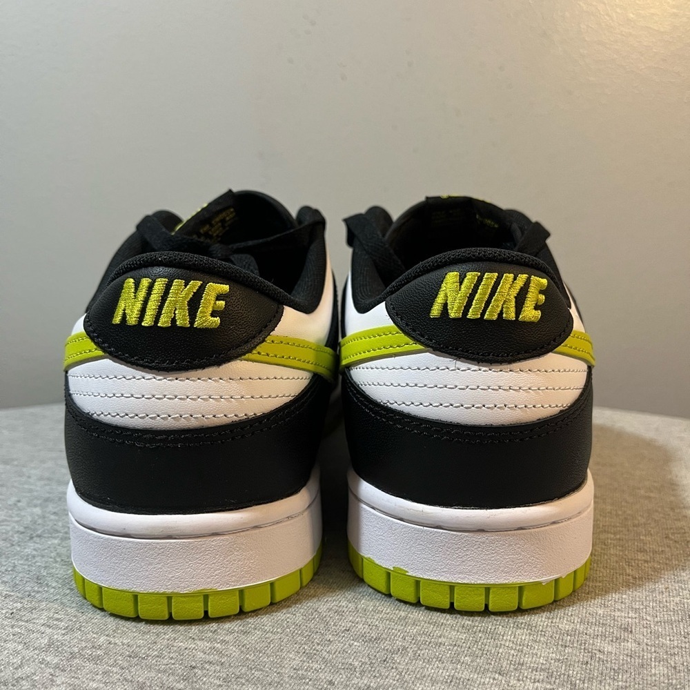 Nike Dunk Low White Black Bright Cactus Men's Shoe Size 11 DV0833 110 - Picture 5 of 11